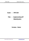 Exam1pass HP0-S20 exam braindumps free download