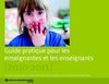 Guide pratique pour les enseignantes et les enseignants [2010-2011]