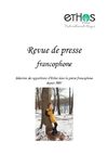 Revue de presse francophone ETHOS Paris