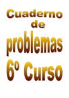 Cuaderno de problema 6º Primaria