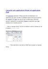 developpement application iPad