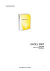 Excel 2007 cursus Formules