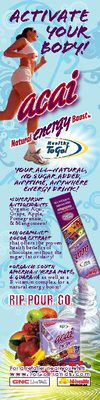 Activate Your Body With Acai Natural Energy Boost