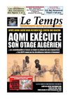 Le Temps d'Algerie Edition du 26 aôut 2010