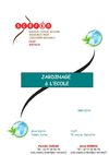 Le jardinage à l'école