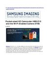 HMX-E10 Samsungimaging