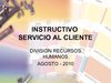 INSTRUCTIVO