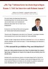 Helmut Ament im Interview mit Tobias Knoof