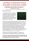 Mit Hilfe von Infobrokern an jede beliebige Information kommen