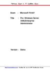 Test4pass Microsoft 70-647 exam dumps questions answers