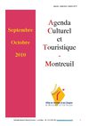 Agenda Culturel et Touristique de Montreuil Septembre-Octobre 2010