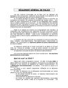 resume reglement