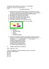 avaliação de química primeiro ano