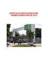 Destacados Primer Semestre 2010