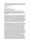 APRENDIZAJE Y DESARROLLO EN VYGOTSKY 