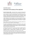 Virtual Office Innovation - Avila Business Center develops an iPhone application 
