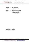 exam1pass free dumps HP0-S20 exam braindumps 
