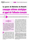 La guerre de libération du Koweït : campagne aérienne stratégique et appui des forces terrestres