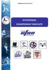 Statistiques du Championnat de France Elite au 12 septembre 2010