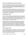 San Francisco Massage Therapy and Its Various Types