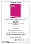 INVITATION PRESSE 2 Conf 20092010