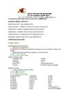 Planning des cours de l’Institut National de Gemmologie - Paris - 2010-2011