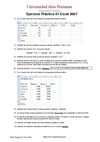 Ejercicio 1 Excel 2007