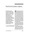 Derechos de los pueblos Indígenas