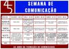 Programação Semana de Comunicação