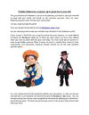 Toddler Halloween costume: give great fun to your kid
