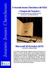 ICES - 2ème Journée Jeunes Chercheurs : "Usages de l'argent"