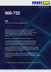 Pass4Sure IBM 000-732