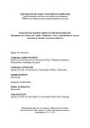 Naissances handicapées et responsabilité. Recherche sur l’impact de l’arrêt « Perruche » sur la...