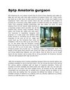 Bptp Amstoria gurgaon