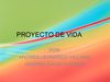 Proyecto de Vida