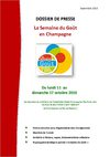 Dossier de presse Semaine du Goût en Champagne 2010