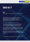 IBM 000-817 Test Training