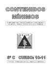 CONTENIDOS MÍNIMOS