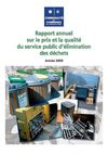 Rapport annuel du service d'élimination des déchets (2009)