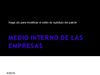MEDIO INTERNO DE LAS EMPRESAS