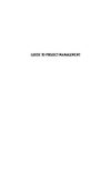 Guide to Project Management - Achieving lasting benefit through effective change (The Economist)