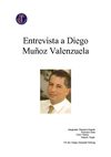Entrevista a Diego Muñoz Valenzuela