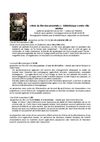 Programme du Mois du Film Documentaire 2010 de la Bibliothèque de Dijon.
