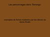 les personnages dans Tamango