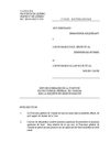 Exposé sommaire de la position du procureur général du Canada sur la requête en irrecevabilité (22 mai 1996)...