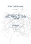 Vox Philosophiae, Filosofie analitică și social-politică. Abordări actuale