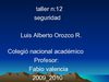  taller 12 seguridad