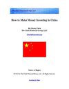 How to Make Money Investing in China