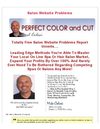 Salon Website Problems