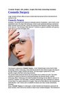 Cosmetic Surgery safe, painless, surgery-free body contouring treatment
